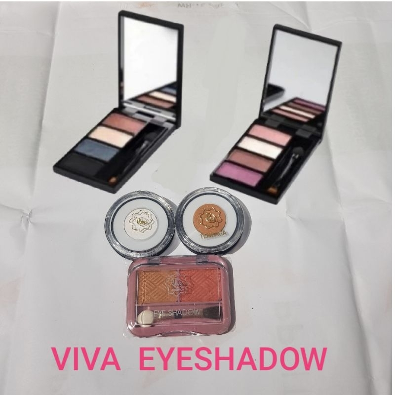Viva Eyeshadow, Viva Lustre Eyeshadow & Viva Eyeshadow Cream