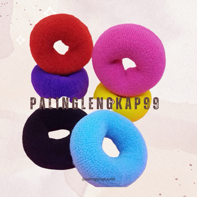 Ikat Rambut DONAT BESAR - Kunciran Rambut Cepol