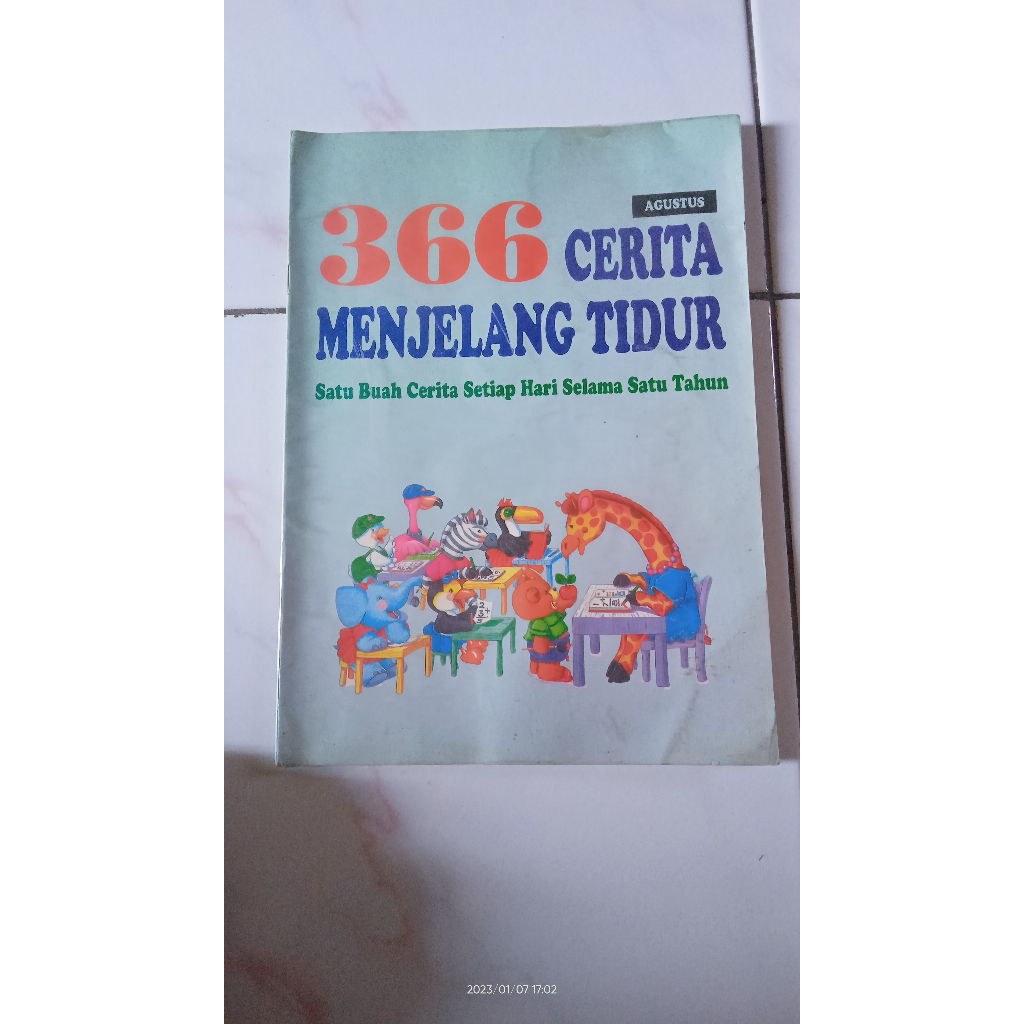 366 Cerita Menjelang Tidur bulan Agustus