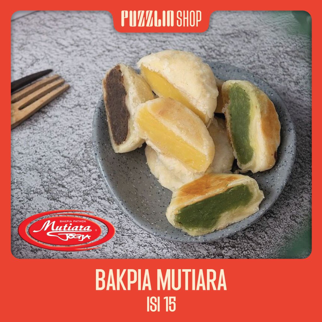

BAKPIA MUTIARA Isi 15 Asli Jogja