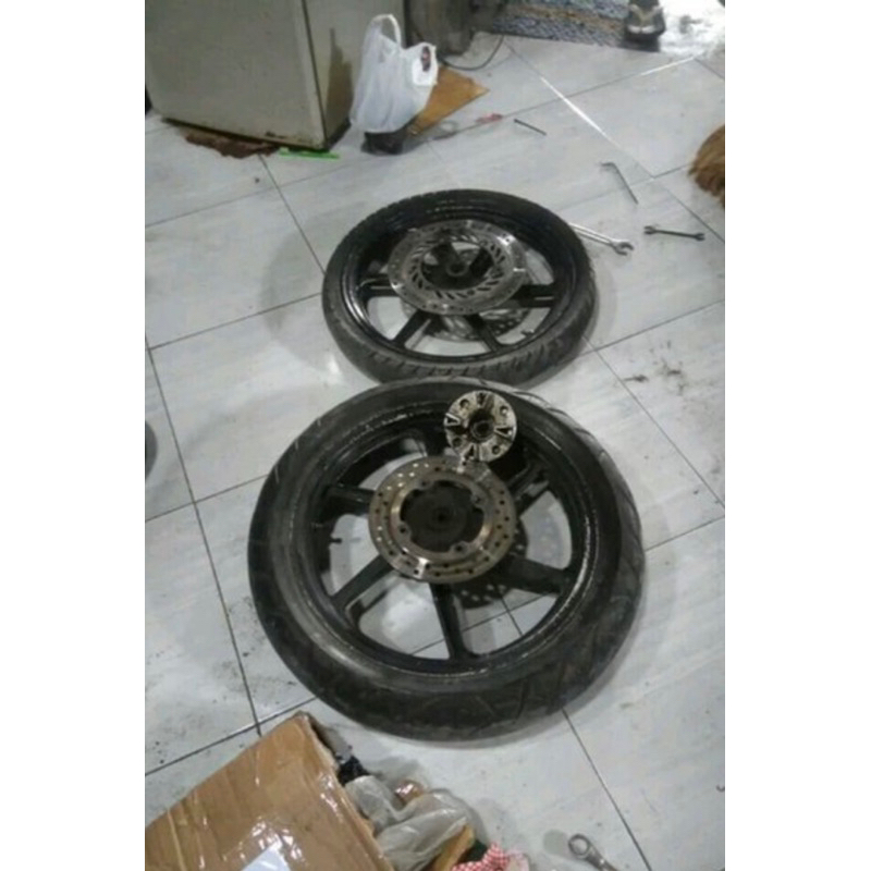 original velg set honda cbr 150r old thailand kpp roda veleg pelek cbr 150 old cbu eneki HONDA cocok