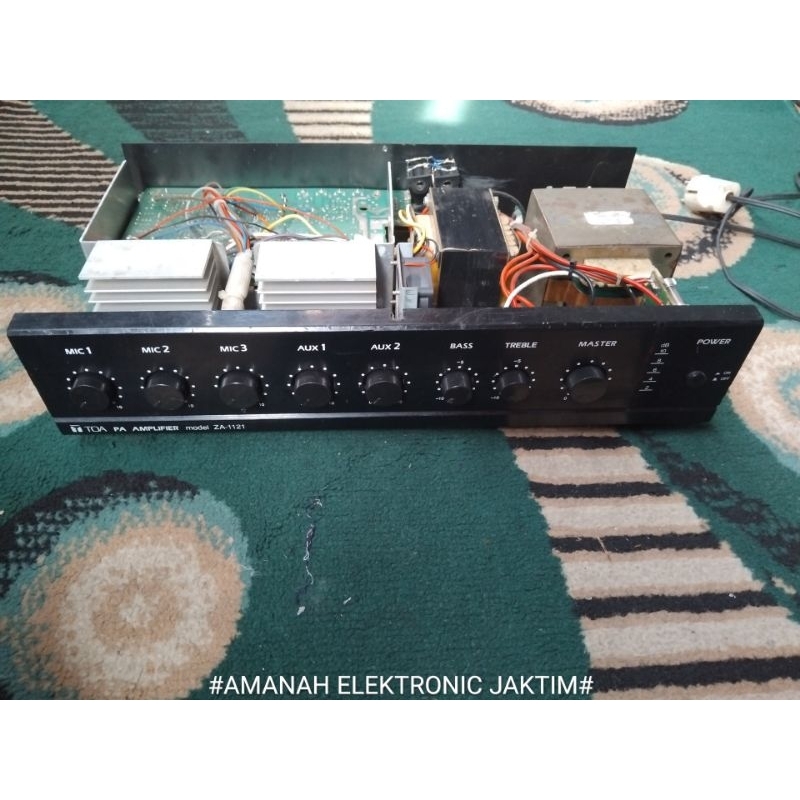 amplifier za 1121kondisi siap pakai 120 WATT - 180 WATT