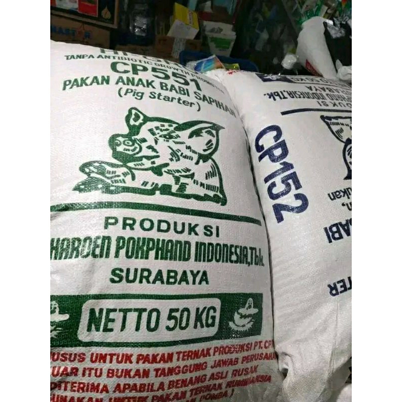 CP551 Pakan Anak Babi Sapi (Pig Starter) Pakan Ternak 5kg