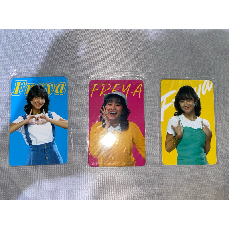 Photocard PC Japota x JKT48 Freya