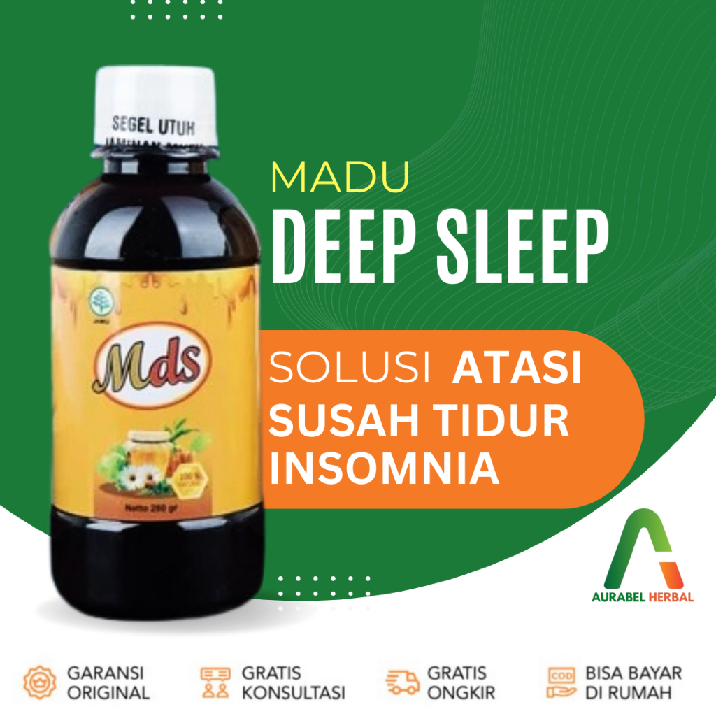 ORIGINAL MADU DEEP SLEEP / HERBAL ALAMI ATASI SUSAH TIDUR / MADU DEEP SLEEP