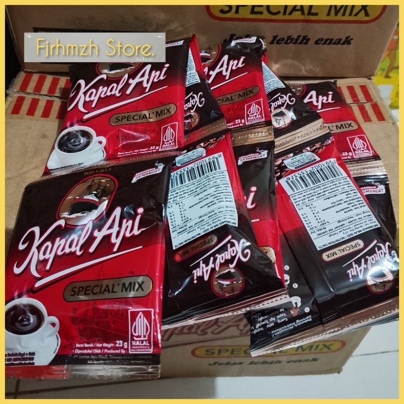 

Kapal Api Special Mix 1 Renceng Isi 10 Sachet @23gram