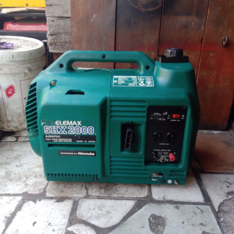 Mesin Genset portabel Honda Elemax SHX2000/1500Watt