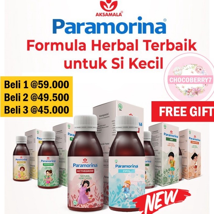 Paramorina Madu Herbal Anak Vitabumin Paramorina KZNU87472