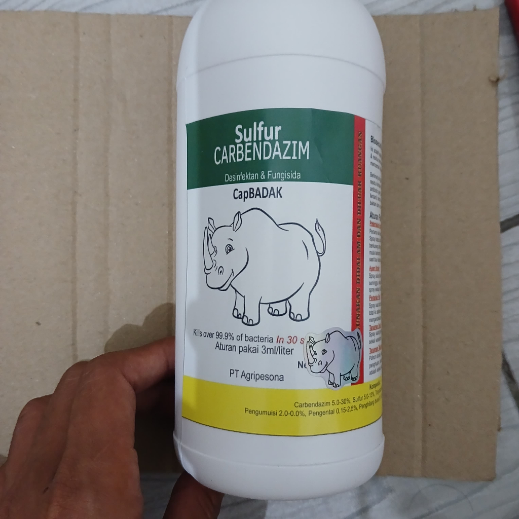 Disinfektan Cap Badak Sulfur Carbendazim 500ml