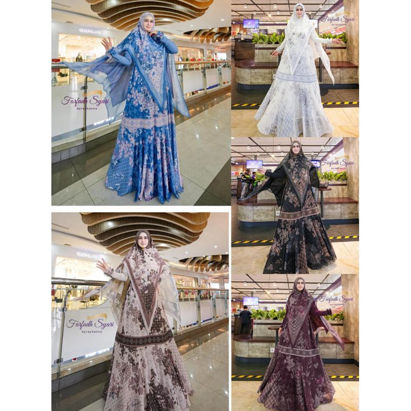 RJ5 Kamela Series Farfadh Syari By Rayhanco Ceruty Babydoll