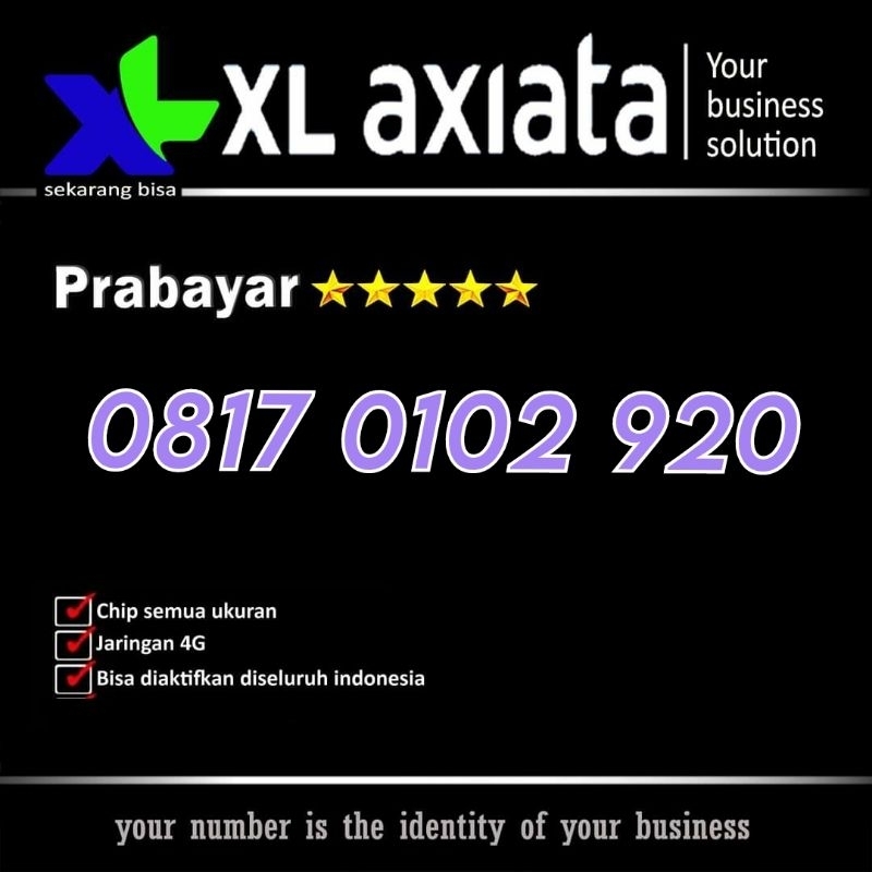 Nomor cantik xl 11 digit premium