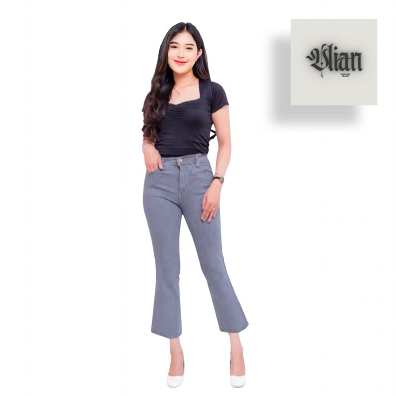 Celana Jeans Wanita Cutbray 7/9 Strecth Premium