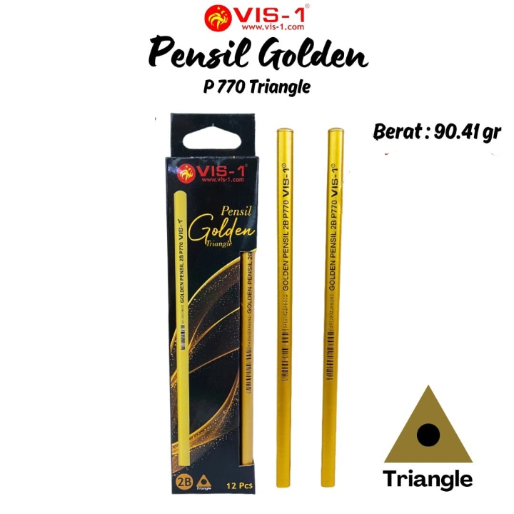 

Pensil 2B Gold Vis-1/ Pencil 2B Premium P-770