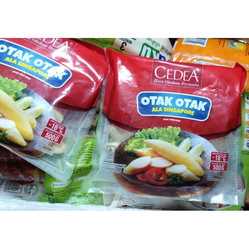 

Cedea Otak Otak Singapour Isi 5pcs 500gram