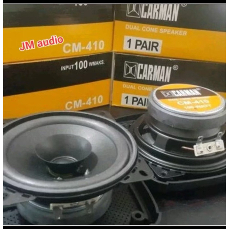 Speaker 4inch CARMAN CM-410 100Watt Mobil Speaker Vocal