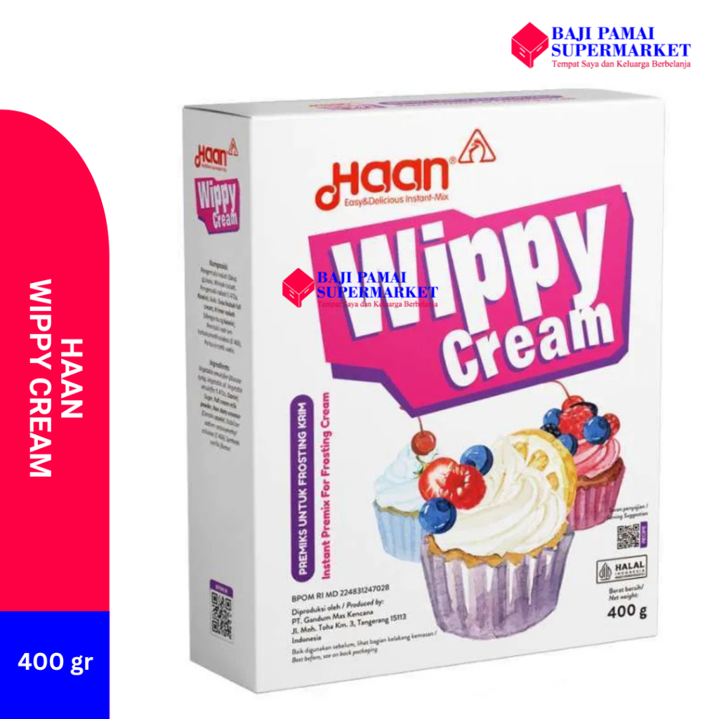 

Haan Wippy Cream 400gr