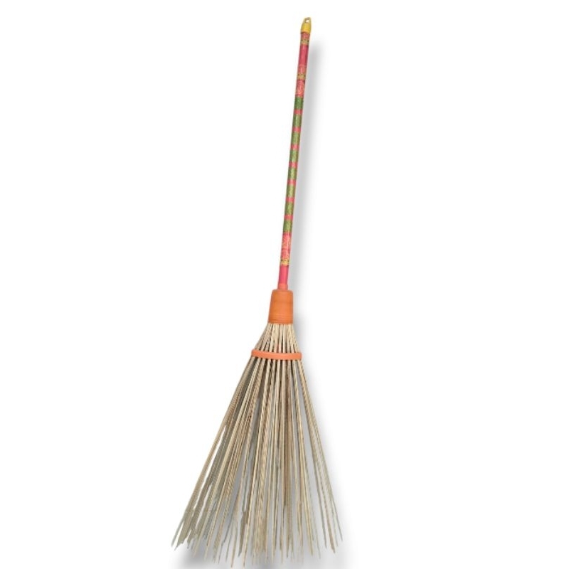 Sapu lidi Nipah gagang kayu - sapu taman - sapu halaman