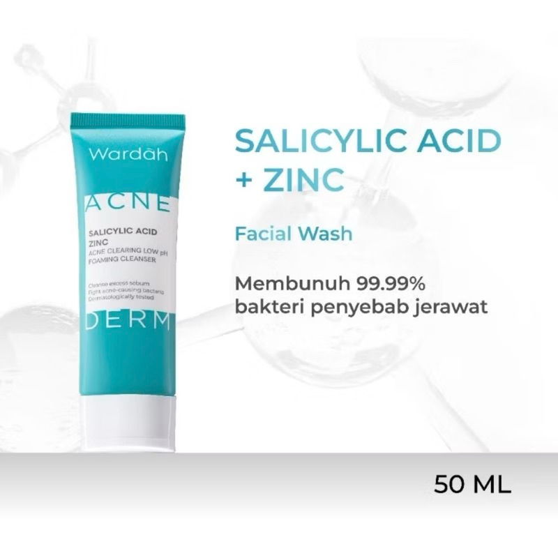 WARDAH ACNEDERM / WARDAH ACNEDERM PURE FOAMING CLEANSER