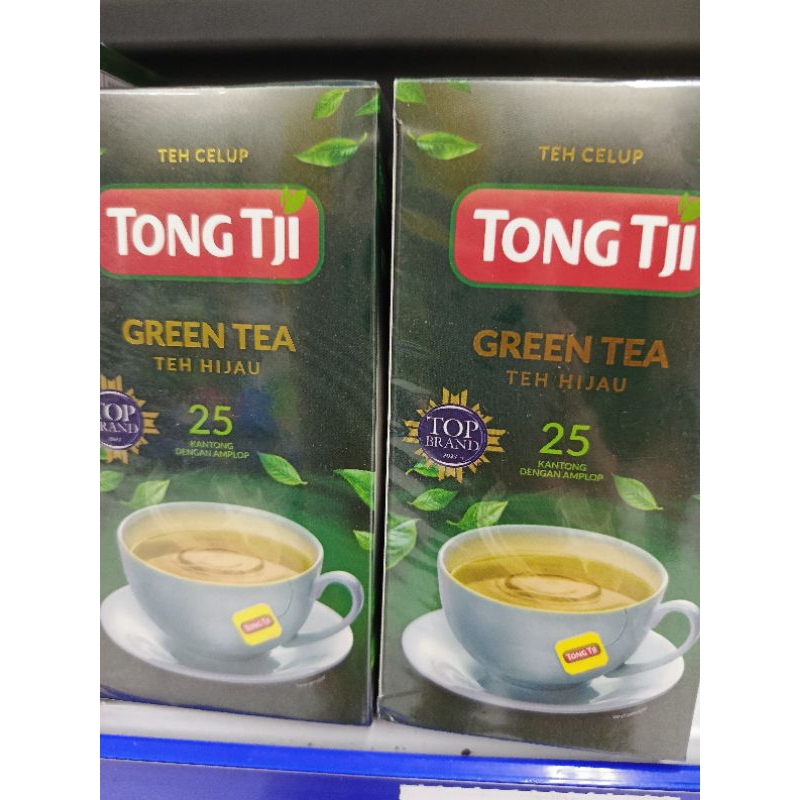 

tong tji green tea 25 kantong