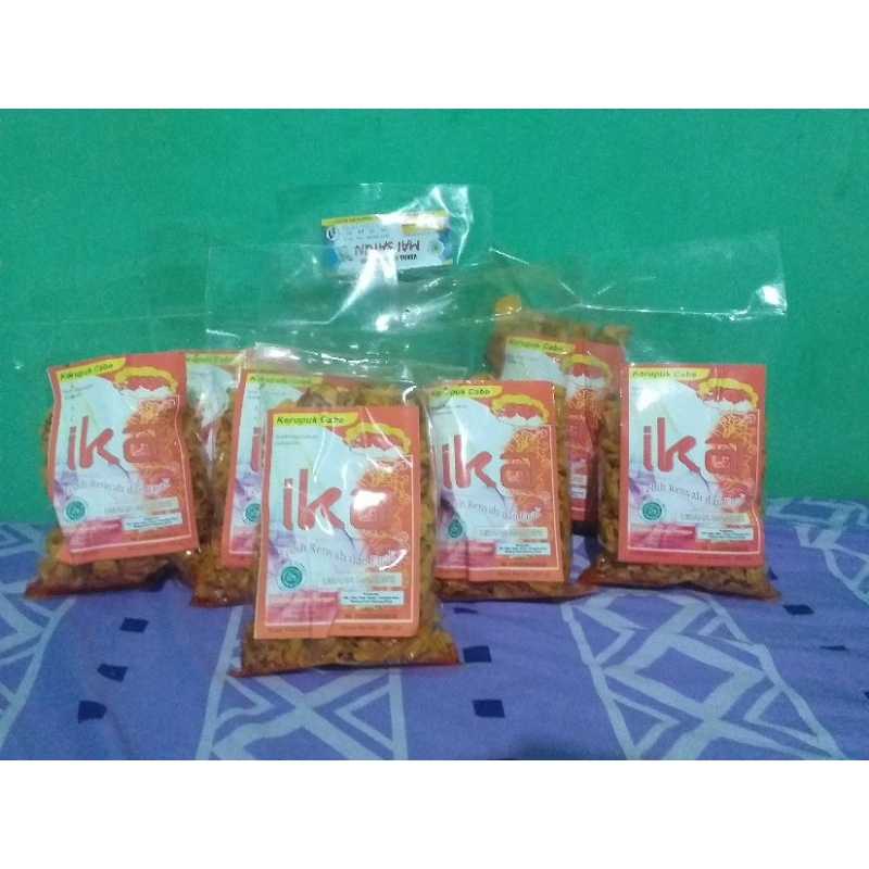 

keripik cabe asli khas dumai