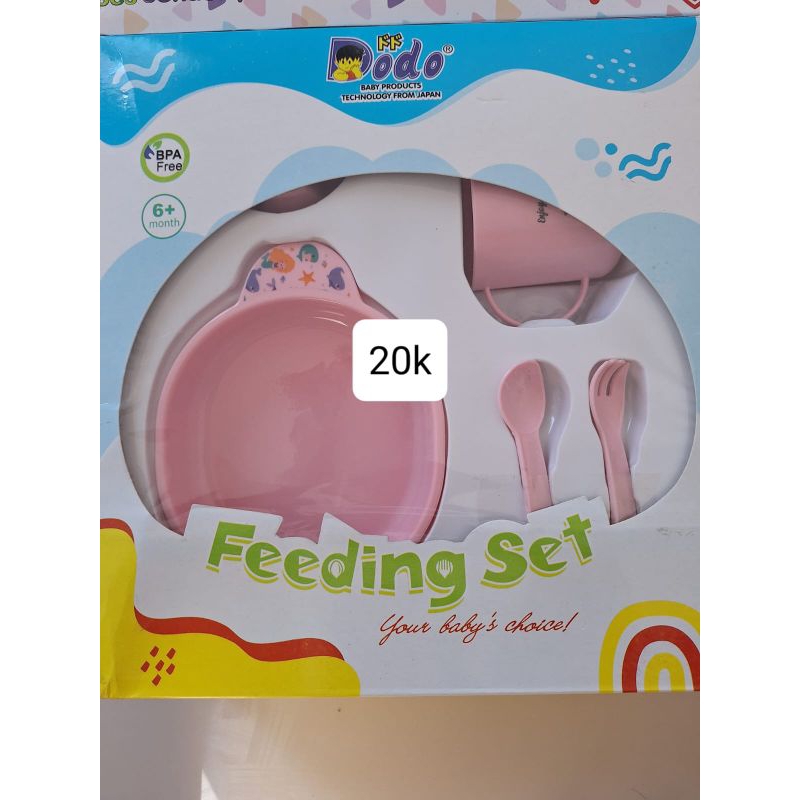 Dodo feeding set baby