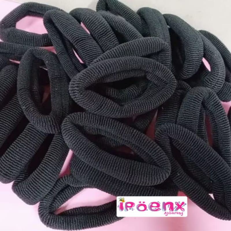 IKET RAMBUT HITAM POLOS