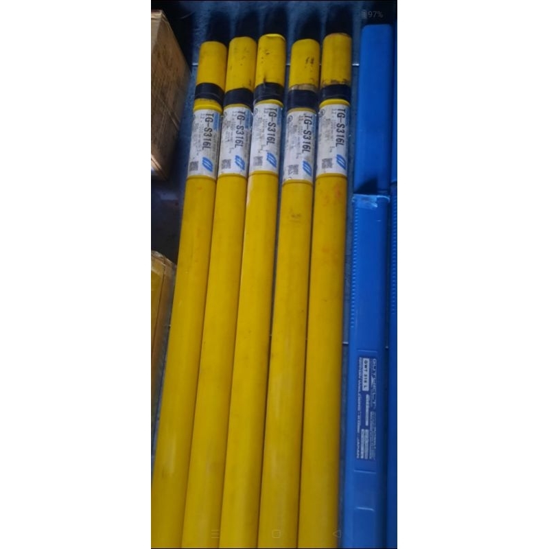 KAWAT LAS ARGON STAINLESS KOBELCO TG-S316L Size.3.2MM ER316L