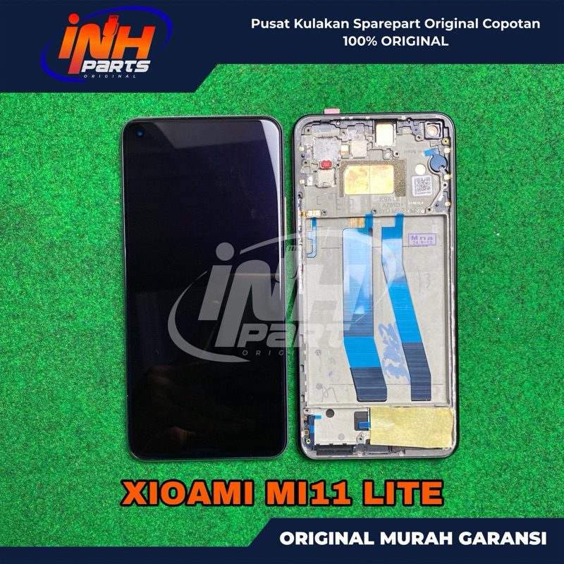 [INH PARTS] LCD TS TOUCHSCREEN XIAOMI MI11 LITE / MI 11 LITE ORIGINAL COPOTAN