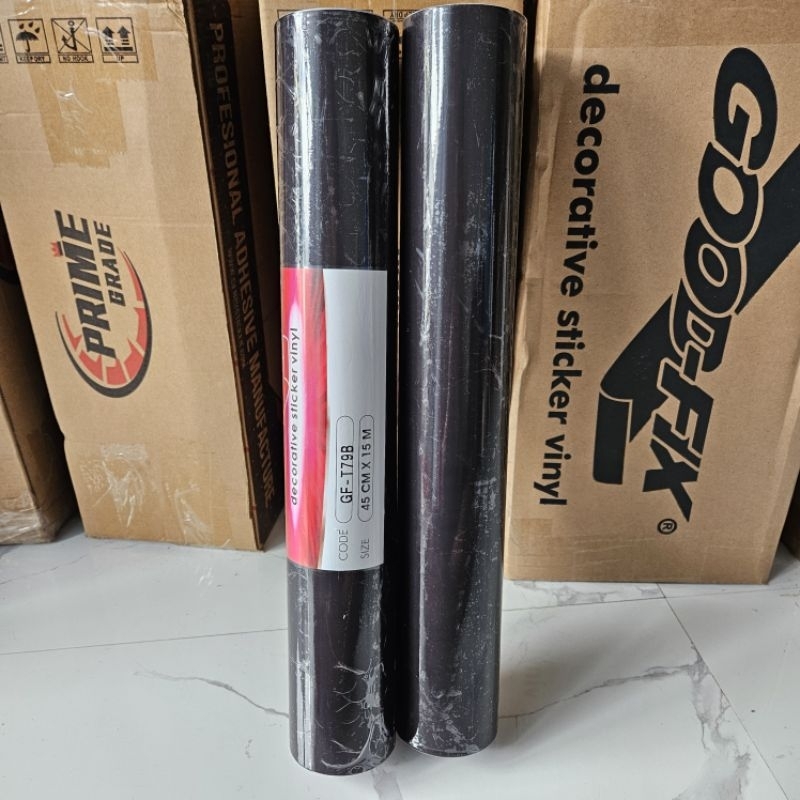 Skotlet GF Hitam Transparan Gelap 1 Roll