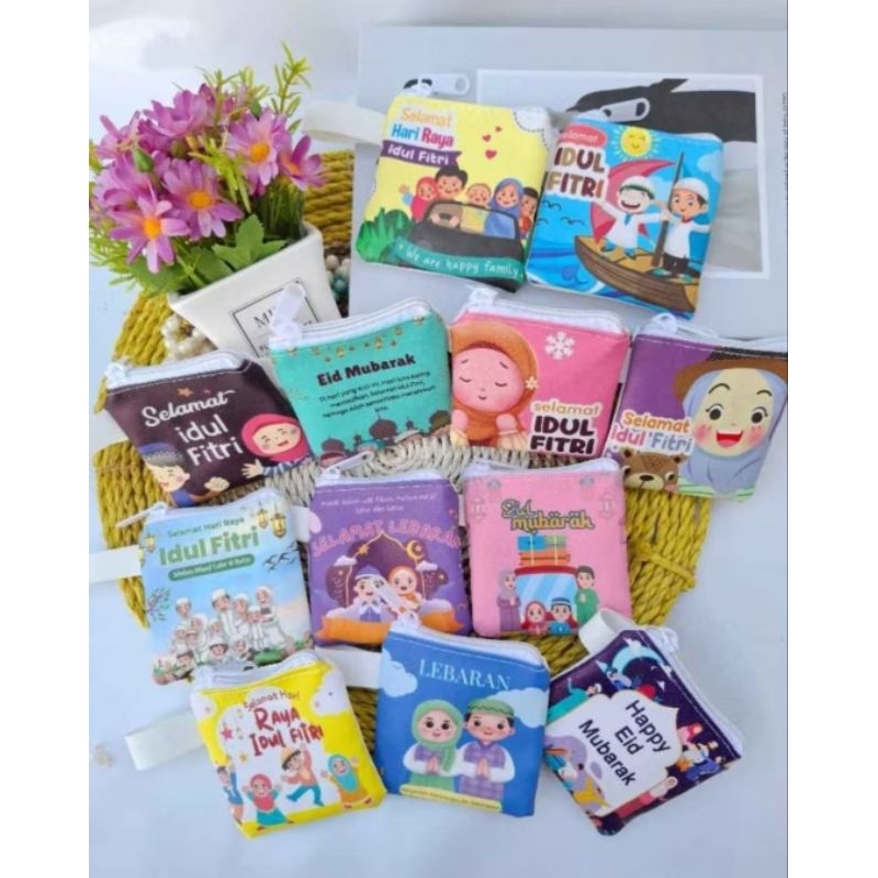 

(Isi 72pcs)Dompet Amplop /Angpaou Resleting Lebaran Idul Fitri