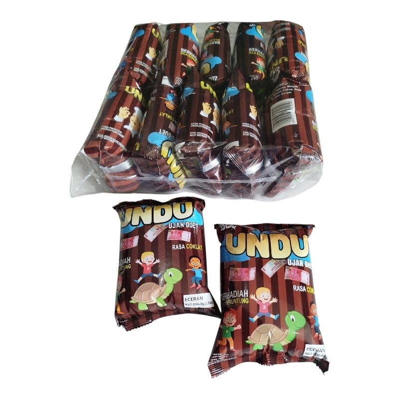 

undu snack berhadiah uang tunai(isi 10pcs)