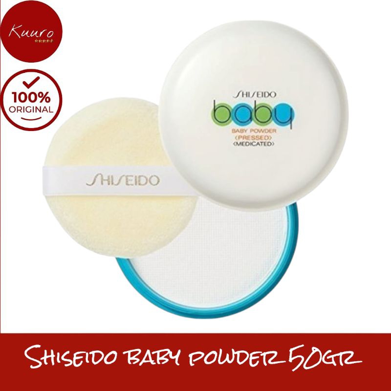 Shiseido Baby Powder 50gr (Bedak Bayi) 100% Original Jepang