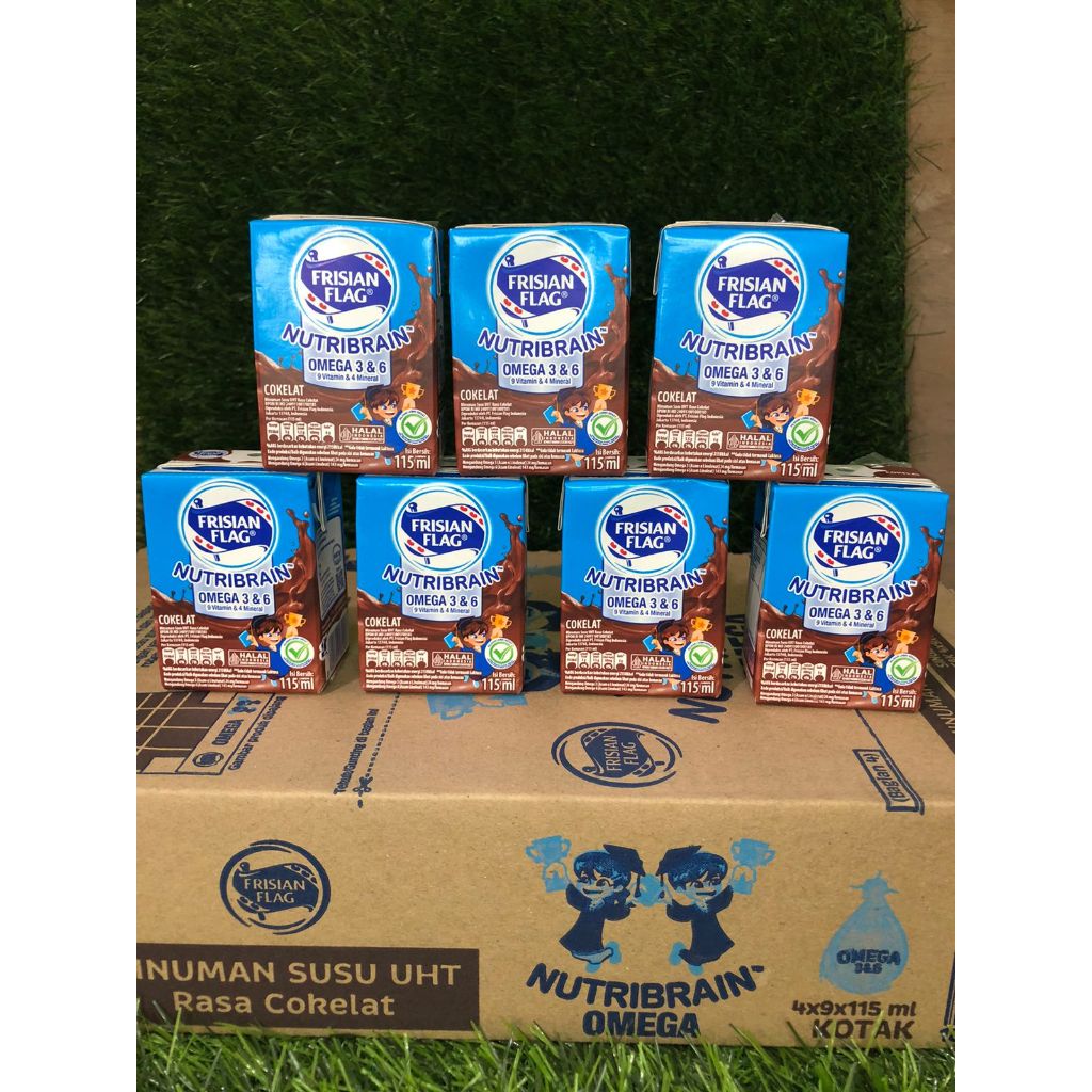 

GROSIR 1 KARTON FRISIAN FLAG NUTRIBRAIN CHOCO 115mL - ISI 36