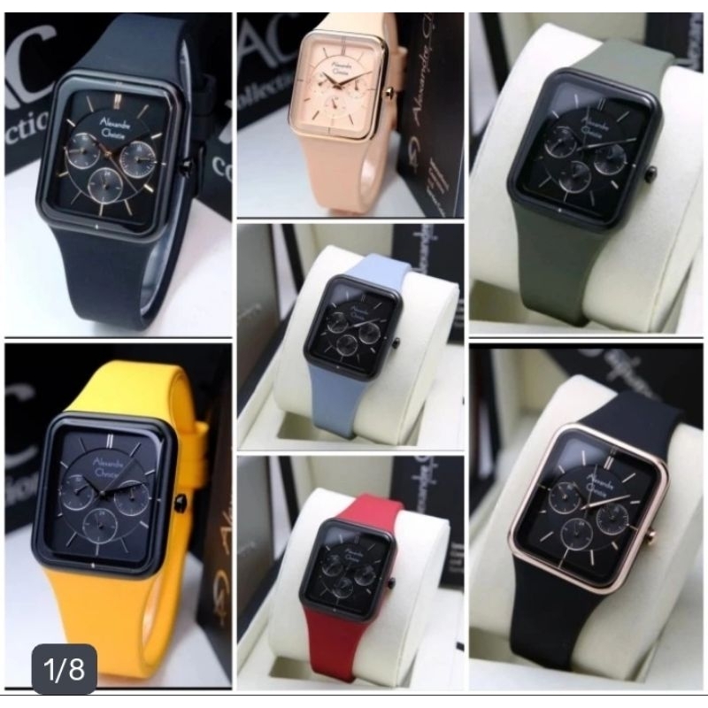 Alexandre Christie 2744 Black Wanita Original