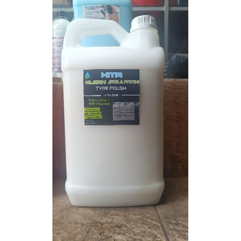 Tahan Lama Semir Ban Kita - Semir Ban 5 Liter - Semir Ban Murah Berkualitas