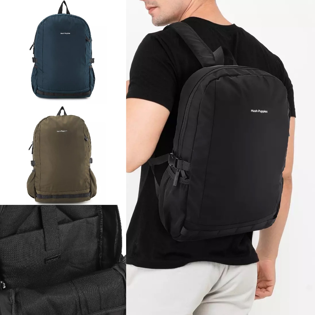 Hush Puppies Stanlee Backpack Original (Tas Pria ss)