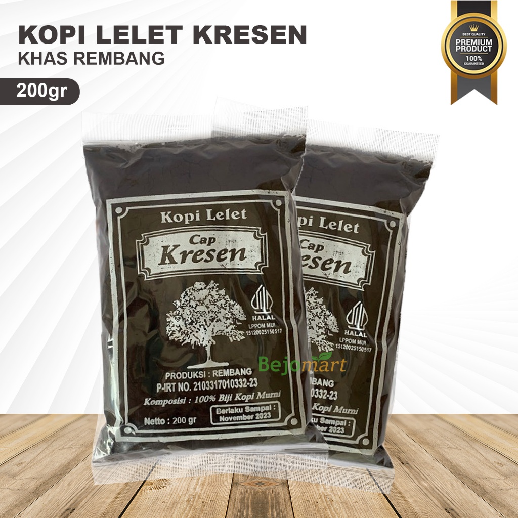 

Kopi Lelet Kresen 200 Gram Rembang Lasem Asli Original