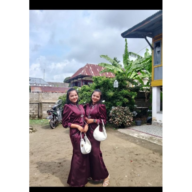 VIRAL Gamis mermaid gamis duyung gamis bridesmaid gamis payet mutiara