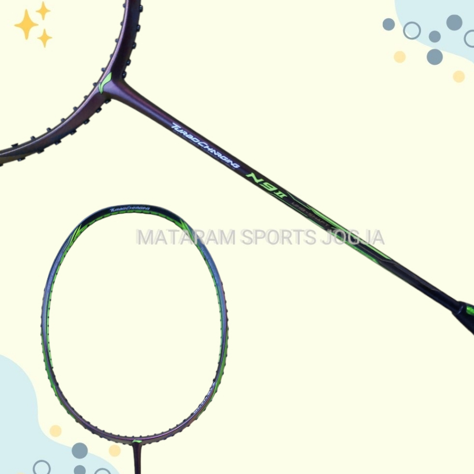 Raket Badminton Lining Turbocharging N9 II Tantowi Ahmad Original