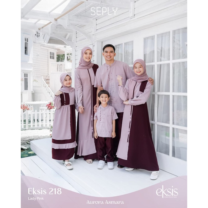 SALE 40% SARIMBIT SEPLY EKSIS 218 LADY PINK. sarimbit keluarga. sarimbit seply. couple keluarga.Dann