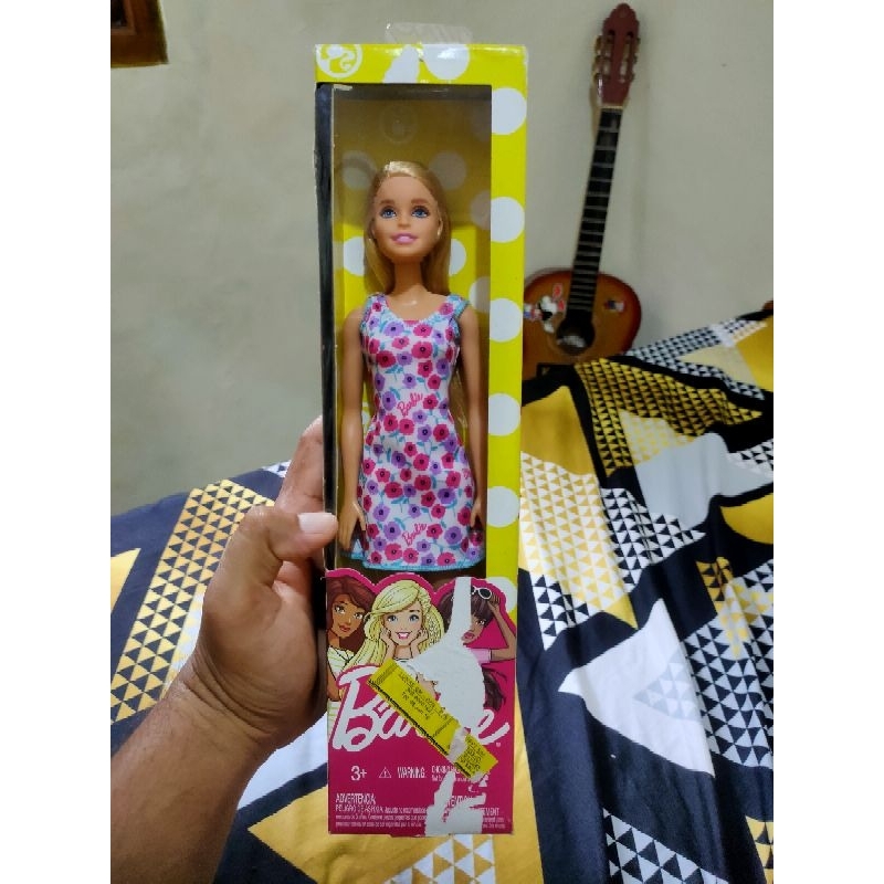 barbie blonde white minus box