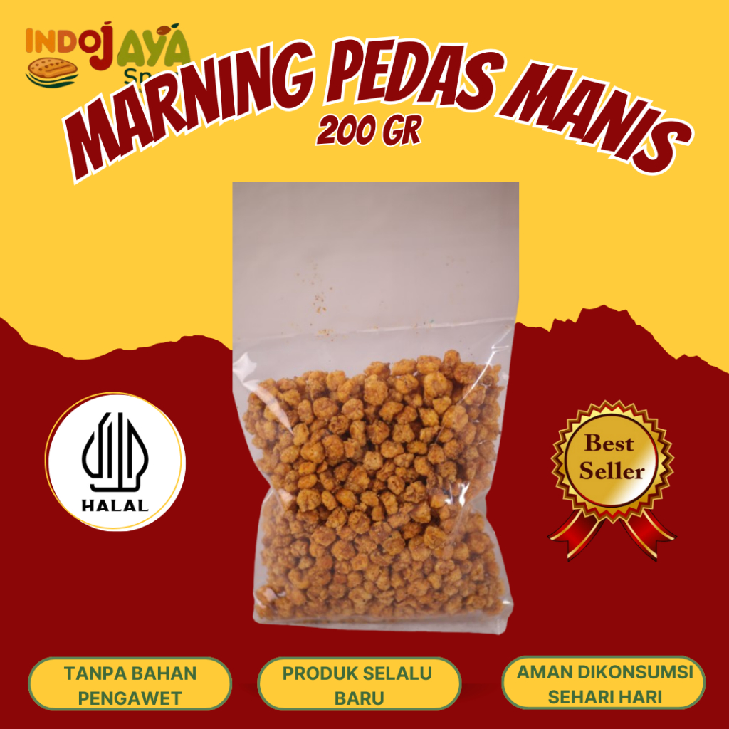 

Jagung Marning pedas manis 200 gr