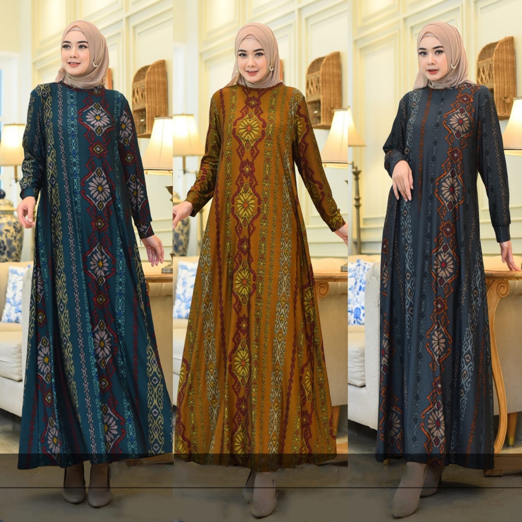 AISMA-GAMIS TORAJA RAQILA#3 MAXY Gamis Calvin Jeans Premium