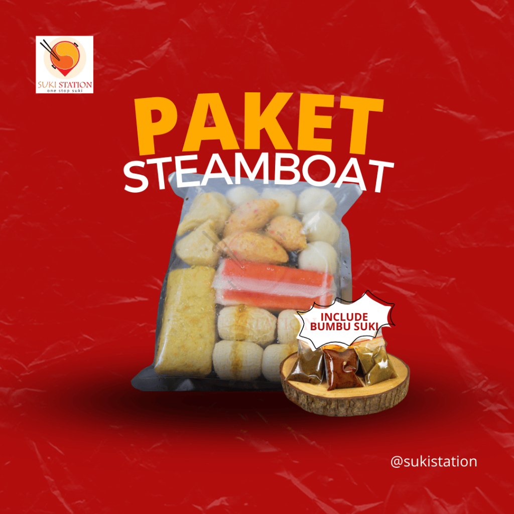 

PAKET HEMAT SUKI STEAMBOAT HALAL (PORSI 2 ORANG) +FREE BUMBU (LENGKAP)