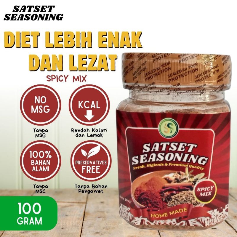 

BUMBU DIET SATSET SPICY MIX #Bestseller #fresh #bumbusehat # higienis #premiumquality #bumbumasak #bumbudiet #MASAK SEHAT DIET CEPAT SATSET KUNCINYA#