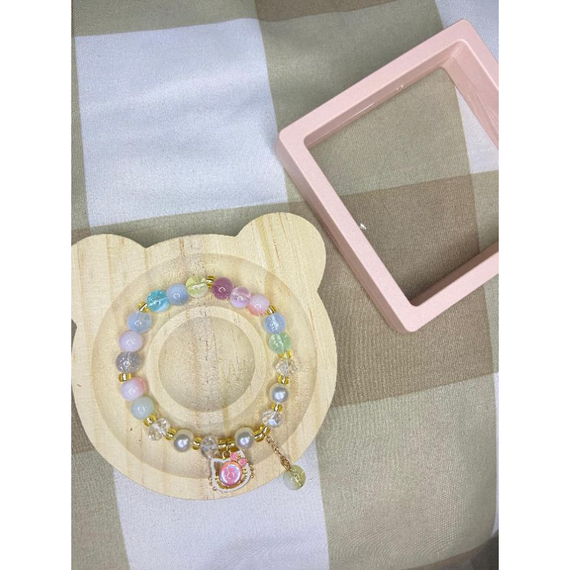 Gelang Kristal Mewah | Manik-Manik Premium