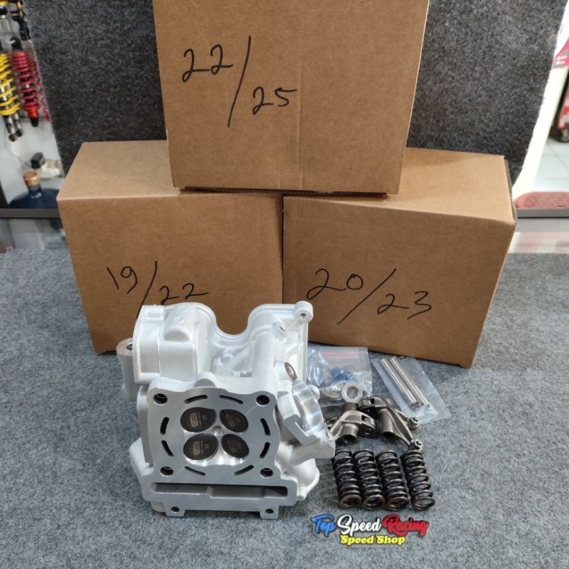 BLOK HEAD CPO 22 / 19 & 23 / 20 & 25 /22 BUAT YAMAHA JUPITER MX 135 / MX KING 150 / VIXION OLD