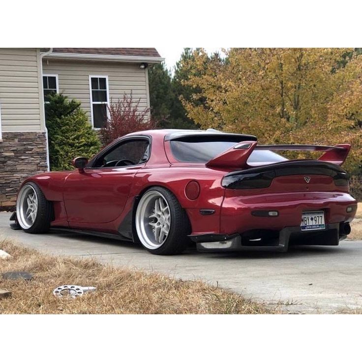 Decal White Toner UR188 DETAILING MAZDA RX7 FD untuk DIECAST 1/64