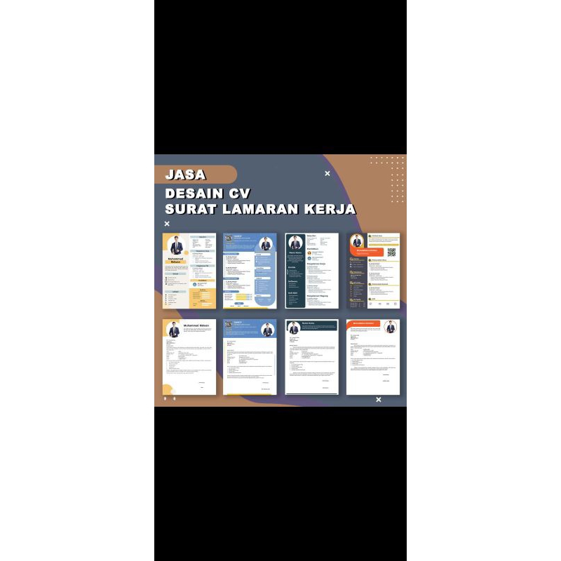 Jasa Desain CV/LOKER/LOWONGAN PEKERJAAN