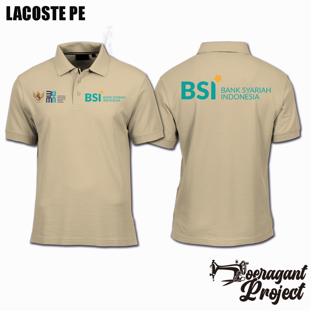 POLOSHIRT BSI BANK SYARIAH INDONESIA - POLO BSI BANK SYARIAH INDONESIA - POLO BERKERAH BS